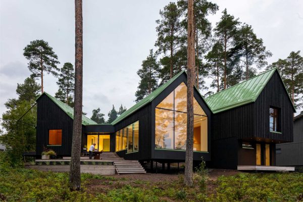 Cladding Longgar SertiWOOD® Deep Charred Timber Cladding Shadow Gap Tongue and Groove ...